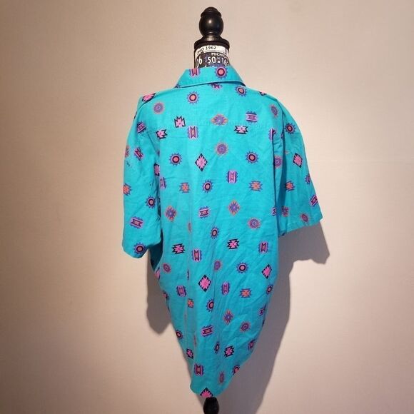 VINTAGE FRANK BUTTON SHIRT USA (B12) - Picture 7 of 8